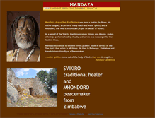 Tablet Screenshot of mandaza.com